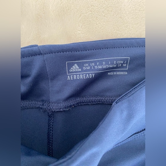Girls Adidas Aeroready Track Pants - Picture 3 of 4